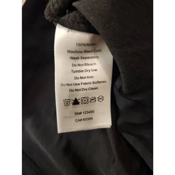 BlackHawk! Tac Life Tactical Pants Men's Size 38x31 Black Cargo zip pocket nylon - Picture 7 of 9